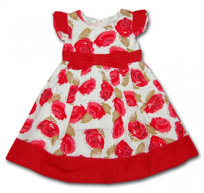 Фото - красное детское платье Laura Ashley (12, 24 мес) цена 157 грн. за штуку - Леопольд