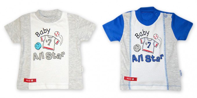 Фото - летние футболочки для малышей цена 130 грн. за штуку - Леопольд