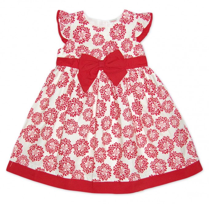 Фото - яркое красное платье для праздника цена 375 грн. за штуку - Леопольд