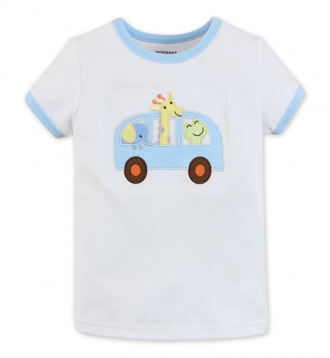 Фото - красивая футболочка для мальчишки цена 145 грн. за штуку - Леопольд