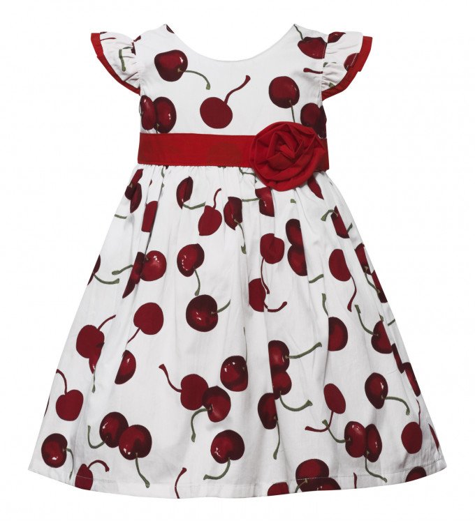 Фото - красивое платье Вишенка для девочки цена 375 грн. за штуку - Леопольд