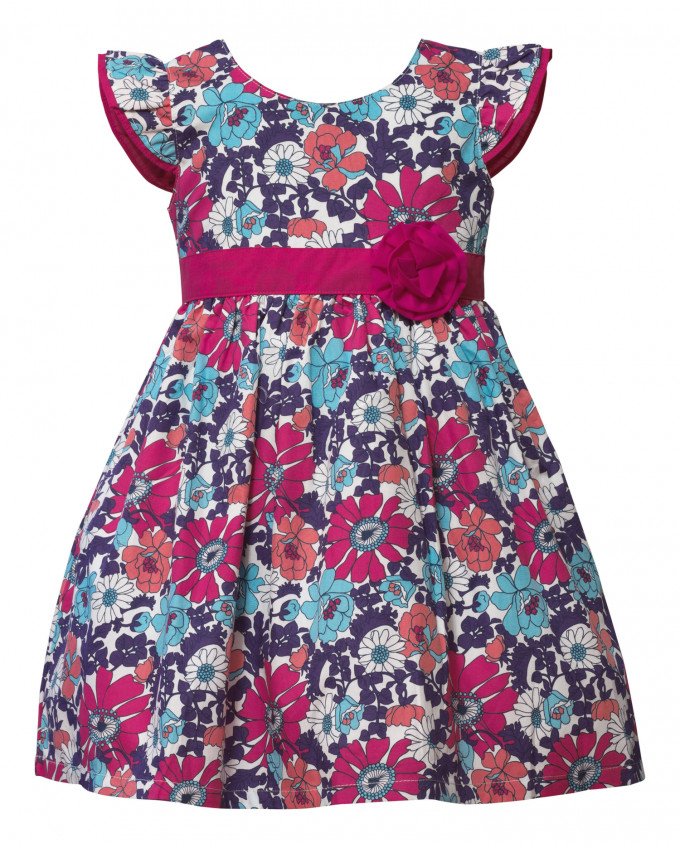 Фото - чудесное платье Волшебные цветы для девочки цена 375 грн. за штуку - Леопольд