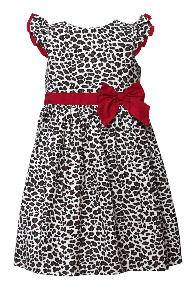 Фото - стильное леопардовое платье для юной модницы цена 395 грн. за штуку - Леопольд