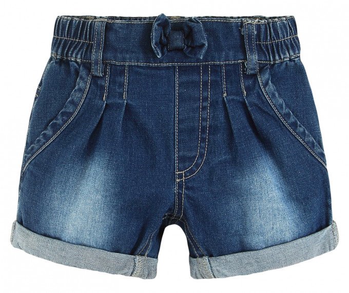 Фото - модные джинсовые шортики для девочки цена 279 грн. за штуку - Леопольд