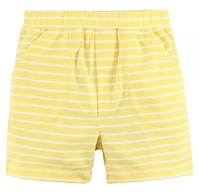 Фото - желтые в белую полосочку шорты на мальчика цена 129 грн. за штуку - Леопольд