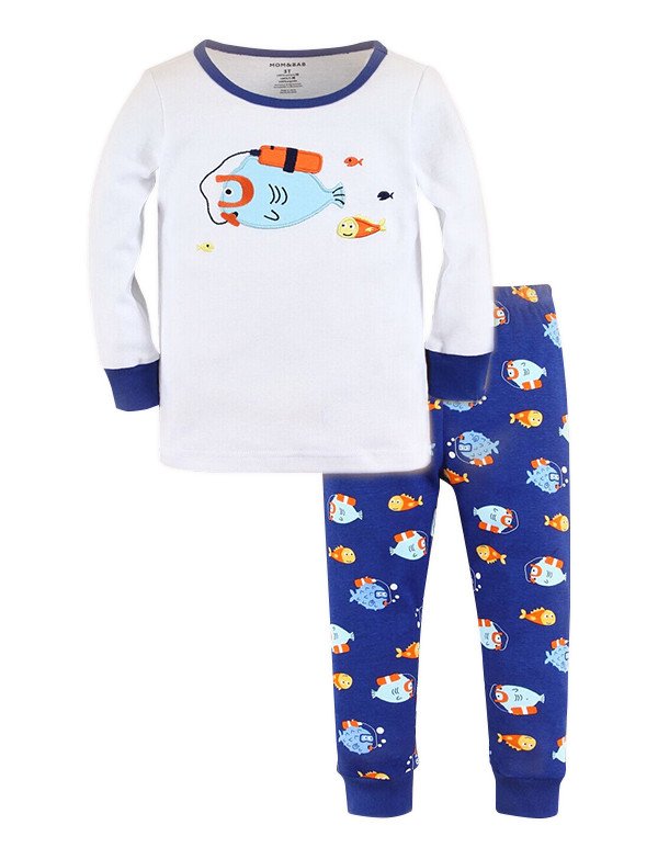 Фото - пижамка для мальчика Морская цена 299 грн. за комплект - Леопольд