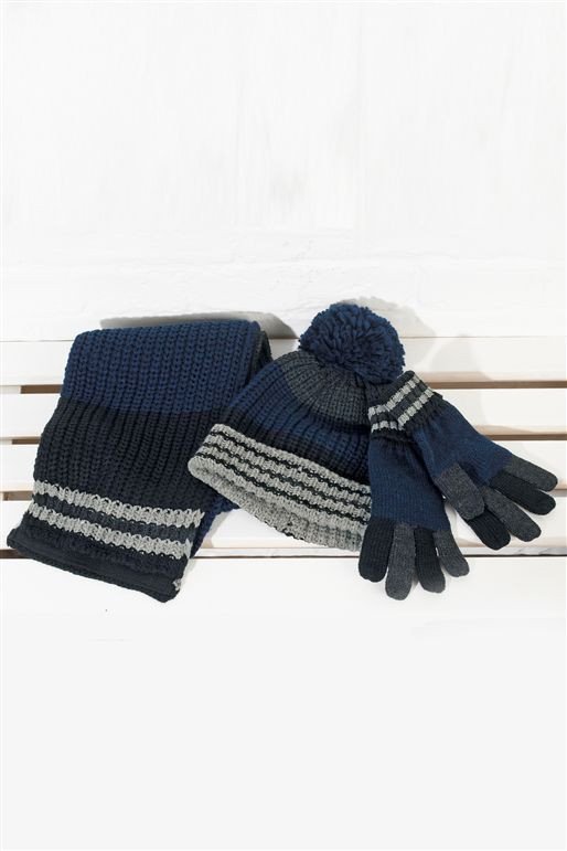 Фото - осенний комплект: шапка, шарфик и перчатки для мальчика цена 450 грн. за комплект - Леопольд