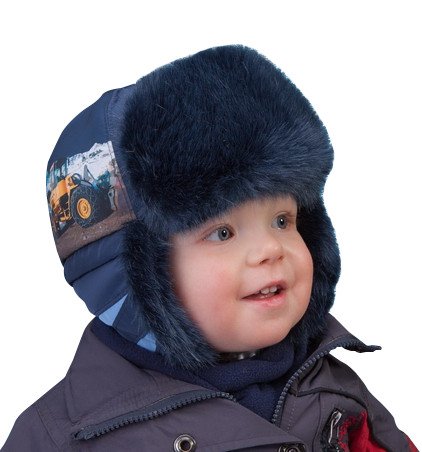 Фото - шапочка на зиму для мальчика TuTu цена 335 грн. за штуку - Леопольд