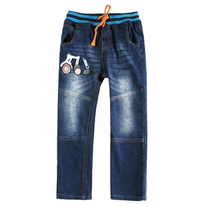 Фото - прямые джинсы-стрейч для мальчика цена 315 грн. за штуку - Леопольд