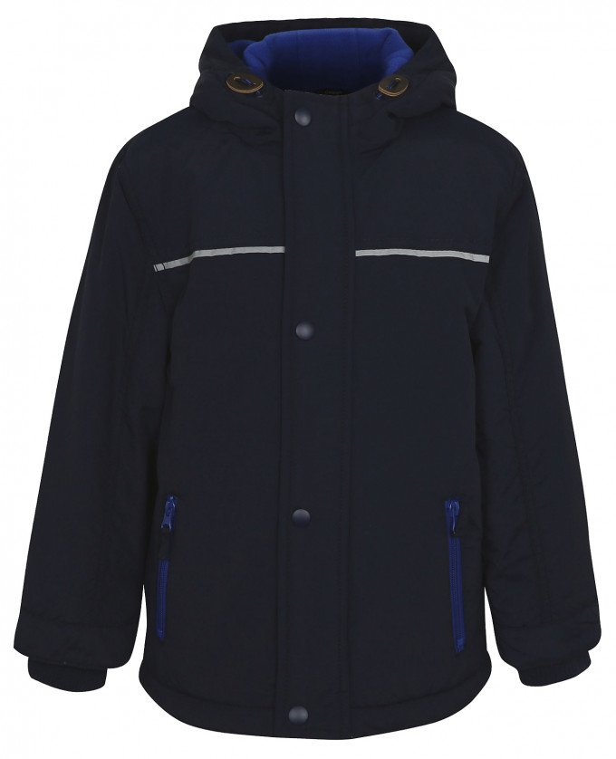 Фото - темно-синяя демисезонная курточка для мальчика цена 695 грн. за штуку - Леопольд