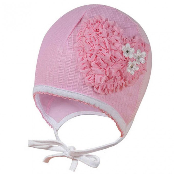 Фото - очаровательная розовая шапочка для малышки цена 120 грн. за штуку - Леопольд