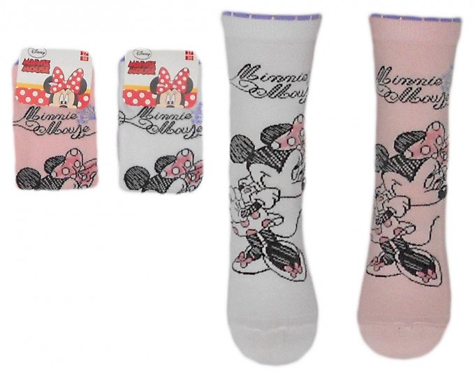 Фото - хорошенькие носочки Minnie Mouse цена 29 грн. за пару - Леопольд