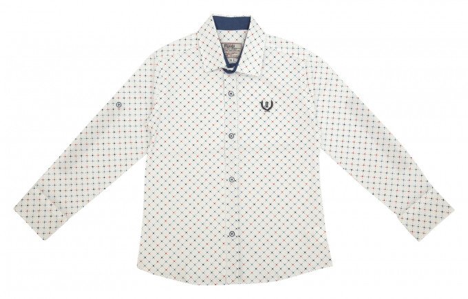 Фото - нарядная турецкая рубашечка для мальчика цена 295 грн. за штуку - Леопольд