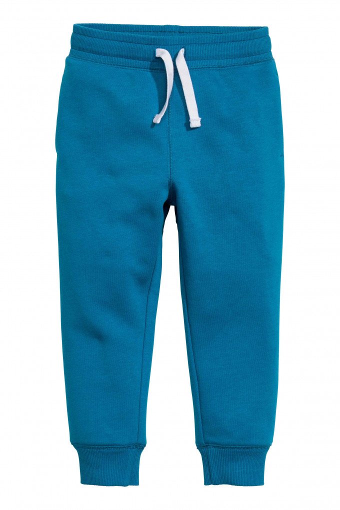 Фото - теплые темно-бирюзовые спортивные штанишки для мальчика цена 280 грн. за штуку - Леопольд