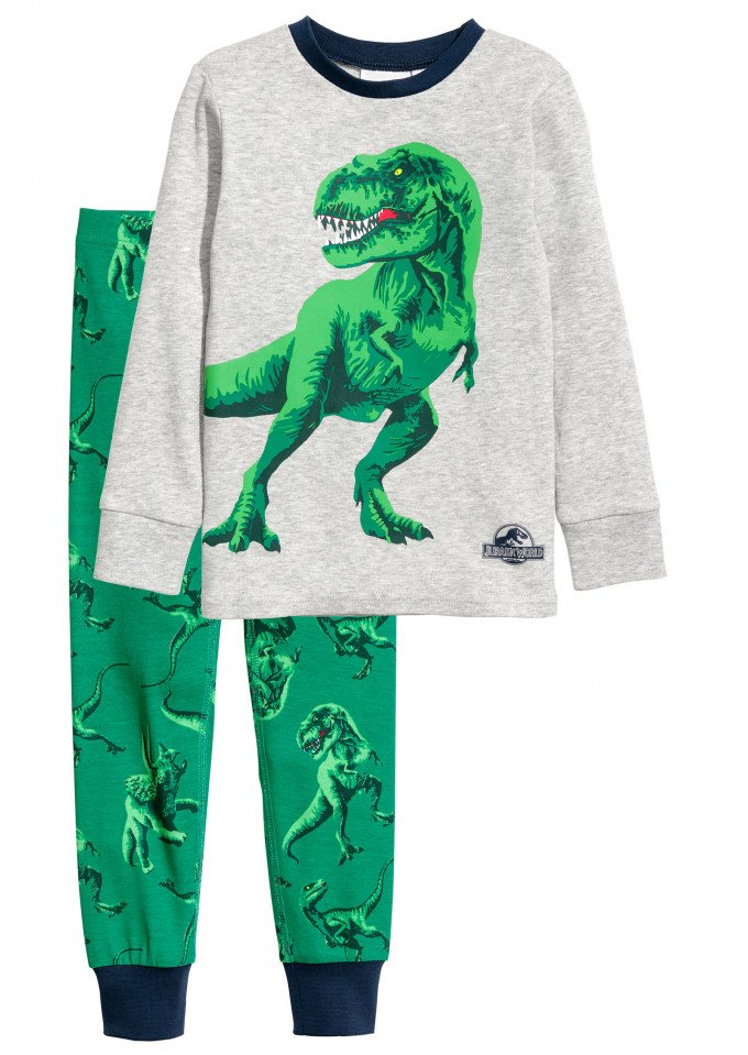 Фото - замечательная пижама для мальчика Динозавр цена 195 грн. за комплект - Леопольд