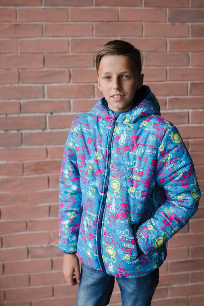 Фото - яркая мембранная курточка для мальчика цена 855 грн. за штуку - Леопольд