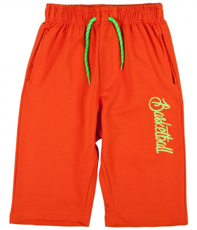 Фото - оранжевые шорты для мальчика цена 235 грн. за штуку - Леопольд