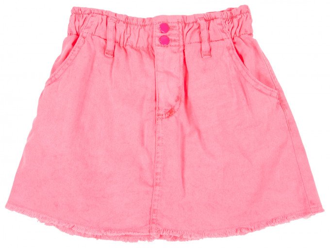 Фото - хлопковая юбка розового цвета цена 395 грн. за штуку - Леопольд