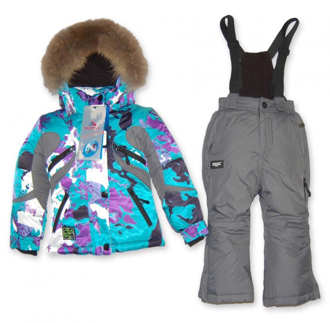 Фото - термокомбинезон Skorpian для девочек цена 820 грн. за комплект - Леопольд