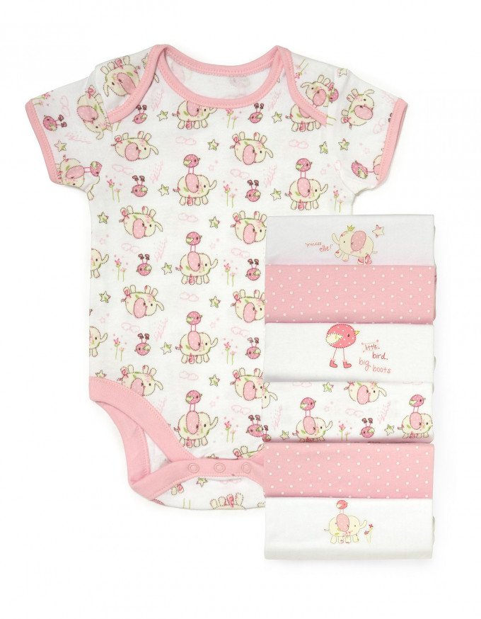 Фото - набор боди (7 шт) 74 рост цена 220 грн. за комплект - Леопольд