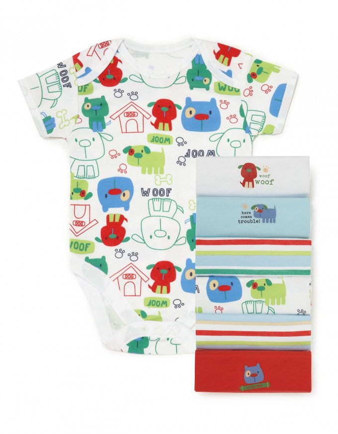 Фото - набор боди (7 шт) (62 рост) цена 220 грн. за комплект - Леопольд