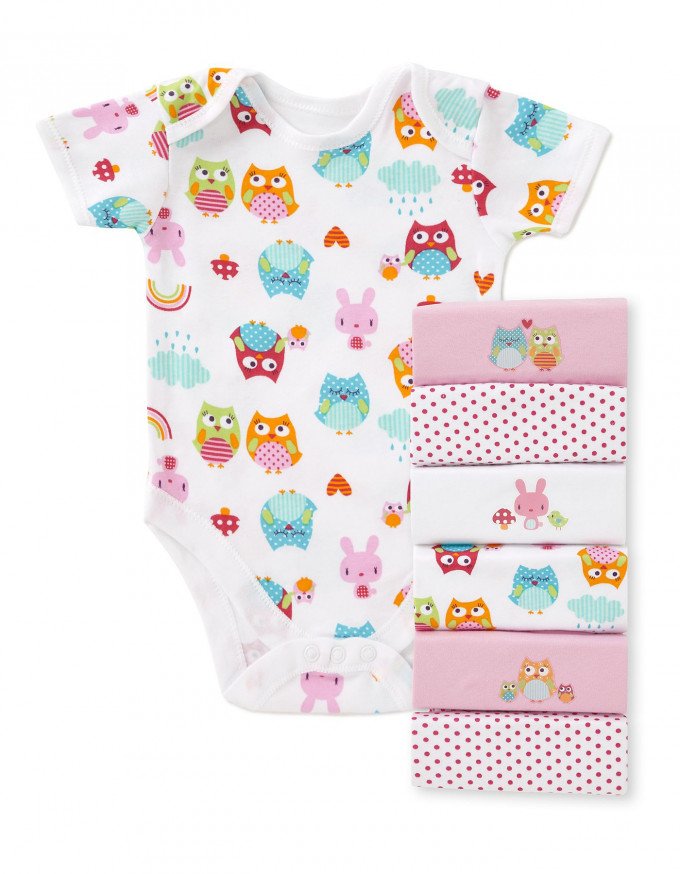 Фото - набор боди (7шт) цена 220 грн. за комплект - Леопольд