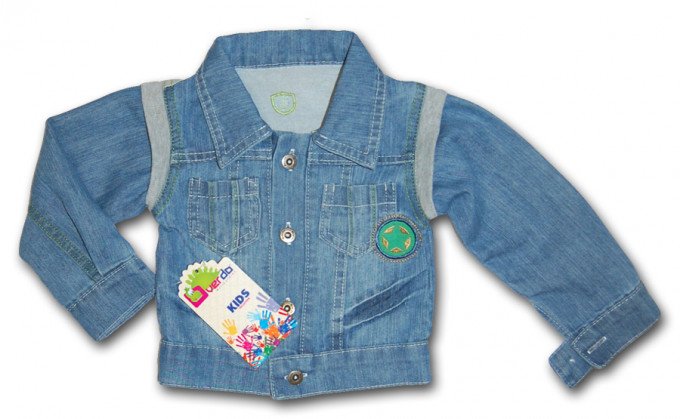 Фото - дитяча джинсова куртка ціна 316 грн. за штуку - Леопольд
