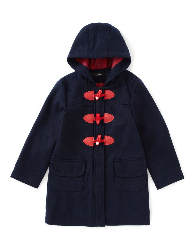 Фото - синее пальтишко для девочки цена 550 грн. за штуку - Леопольд