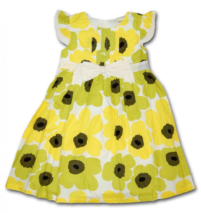 Фото - салатово-желтое платье для девочек Laura Ashley цена 230 грн. за штуку - Леопольд