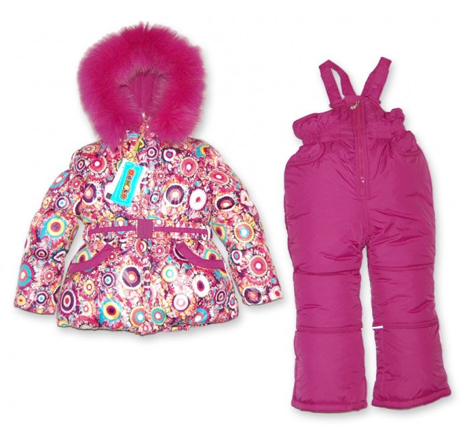 Фото - зимний комбинезон Donilo для девочек цена 860 грн. за комплект - Леопольд