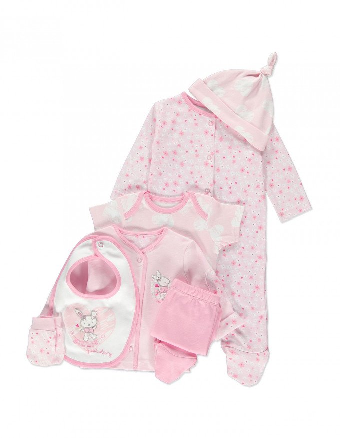 Фото - нежный комплект (7 предметов) для девочки цена 340 грн. за комплект - Леопольд