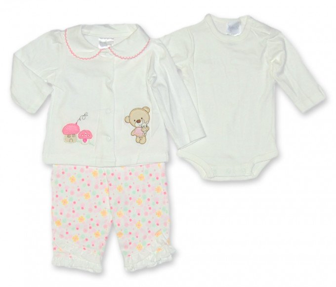 Фото - молочный комплект Мишка цена 355 грн. за комплект - Леопольд