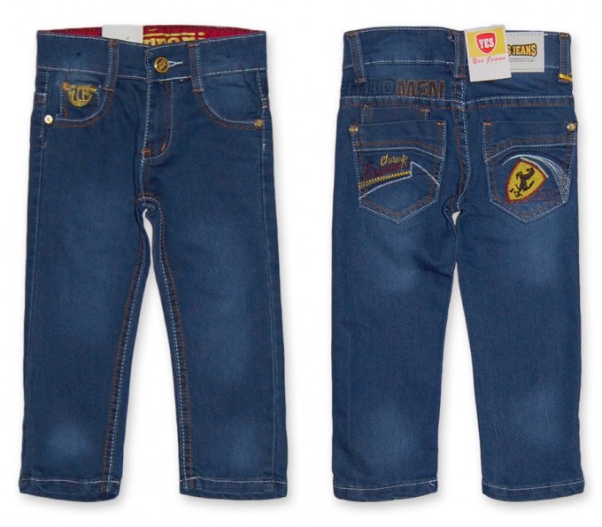 Фото - дитячі джинси для хлопчика ціна 219 грн. за штуку - Леопольд