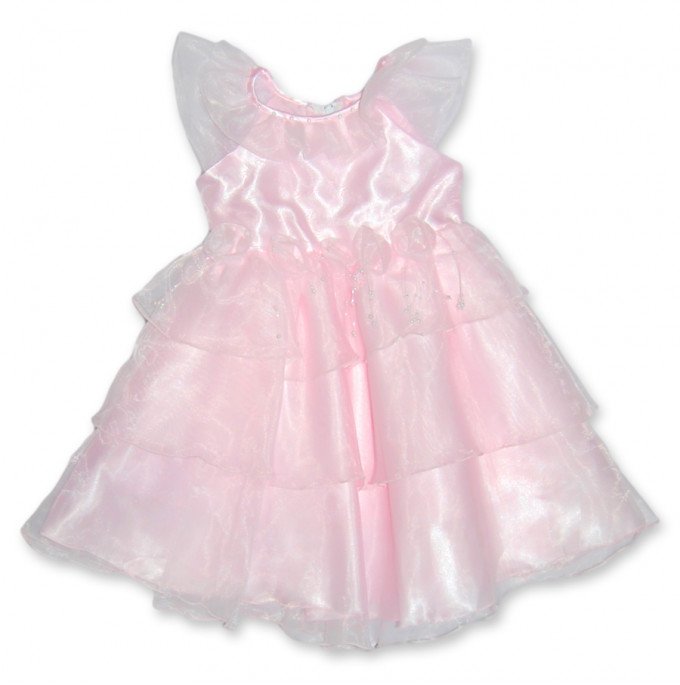 Фото - праздничное розовое платье для девочки цена 450 грн. за штуку - Леопольд