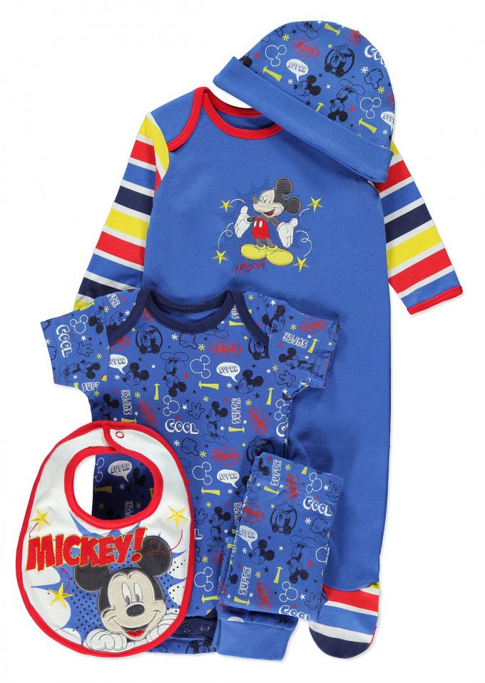 Фото - набор одежды для новорожденного 5 предметов от Disney цена 495 грн. за комплект - Леопольд