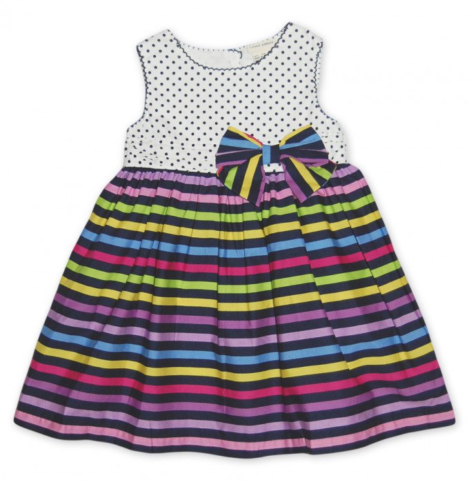 Фото - радужное платьице для дочурки Laura Ashley цена 375 грн. за комплект - Леопольд