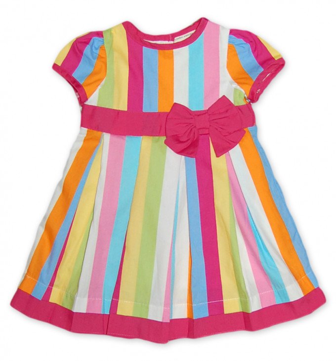 Фото - веселое платье для маленькой девочки от Laura Ashley цена 375 грн. за комплект - Леопольд