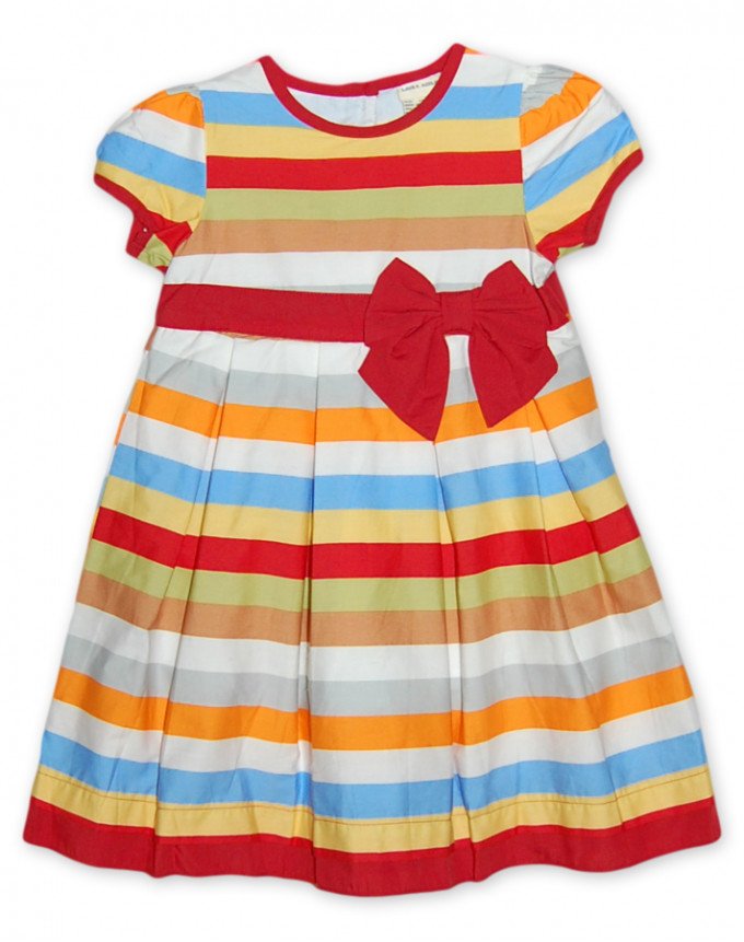 Фото - різнокольорова смугаста сукня від Laura Ashley ціна 375 грн. за штуку - Леопольд