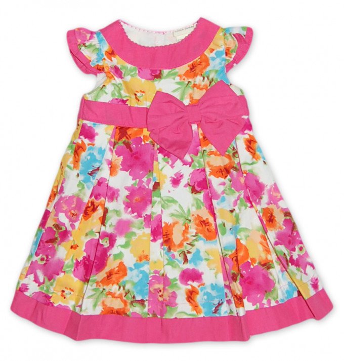 Фото - платье Акварель для малышки от Laura Ashley цена 375 грн. за комплект - Леопольд