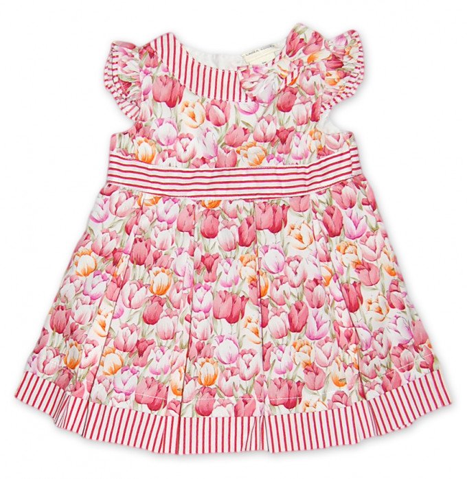 Фото - платье в тюльпанах для маленькой принцессы от Laura Ashley цена 375 грн. за комплект - Леопольд