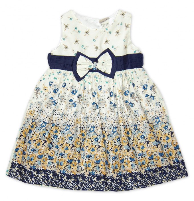 Фото - платье с рисунком маленьких цветочков цена 230 грн. за штуку - Леопольд