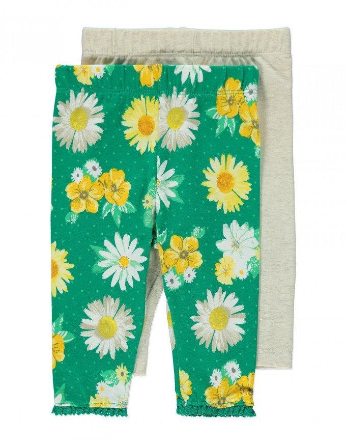 Фото - комплект леггинсов (2 шт) для девочек цена 235 грн. за комплект - Леопольд