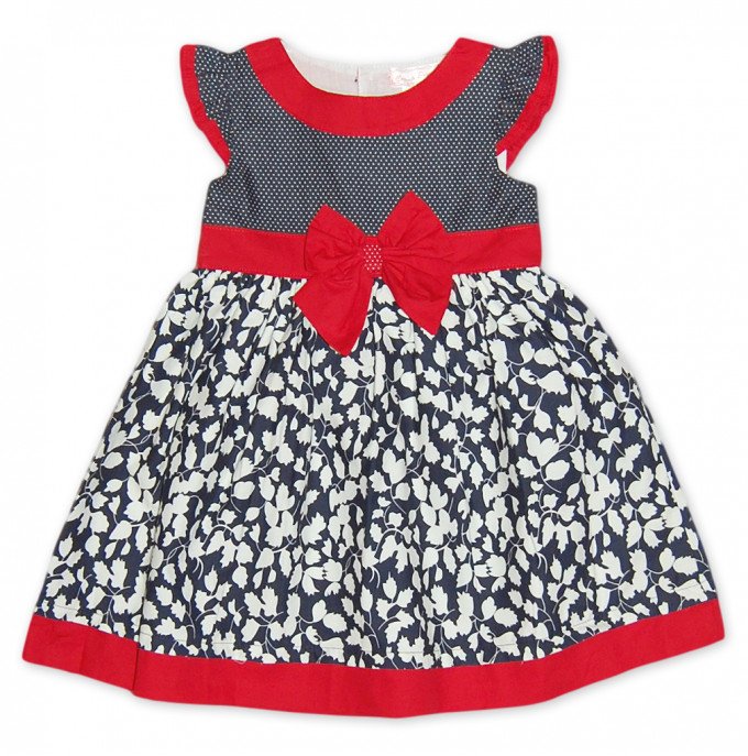 Фото - темно-синее платье для маленькой девочки цена 375 грн. за комплект - Леопольд