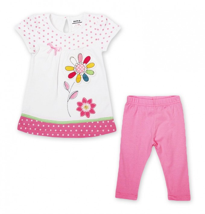 Фото - летний комплект Нежность цена 226 грн. за комплект - Леопольд