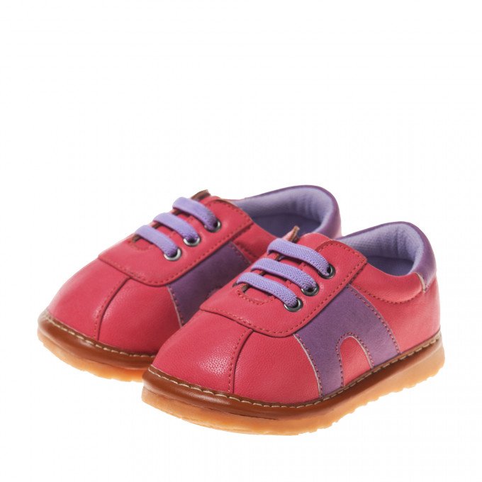 Фото - коралові кросівки для дівчаток ціна 445 грн. за пару - Леопольд