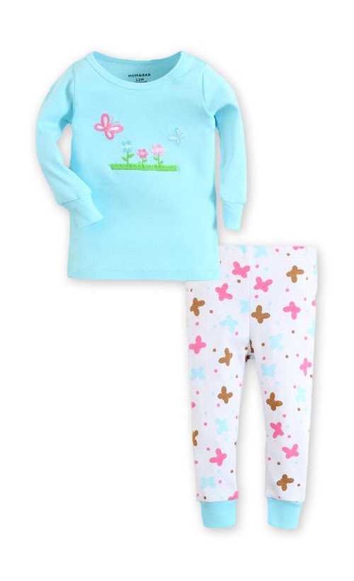 Фото - яркая пижама Бабочка для модницы цена 165 грн. за комплект - Леопольд