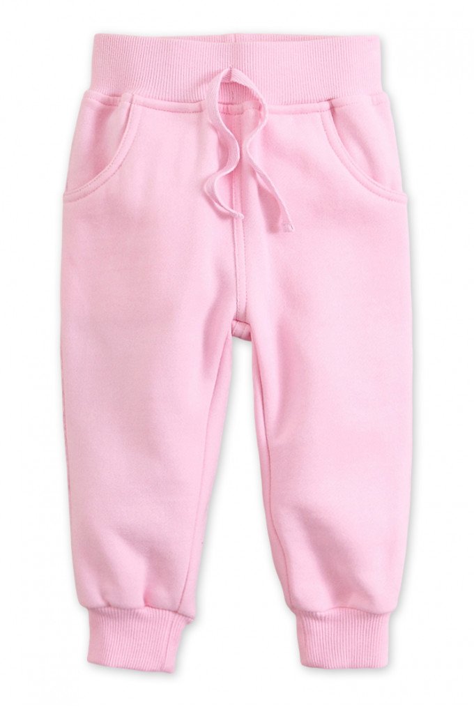 Фото - модні теплі спортивні штани для дівчинки ціна 215 грн. за штуку - Леопольд