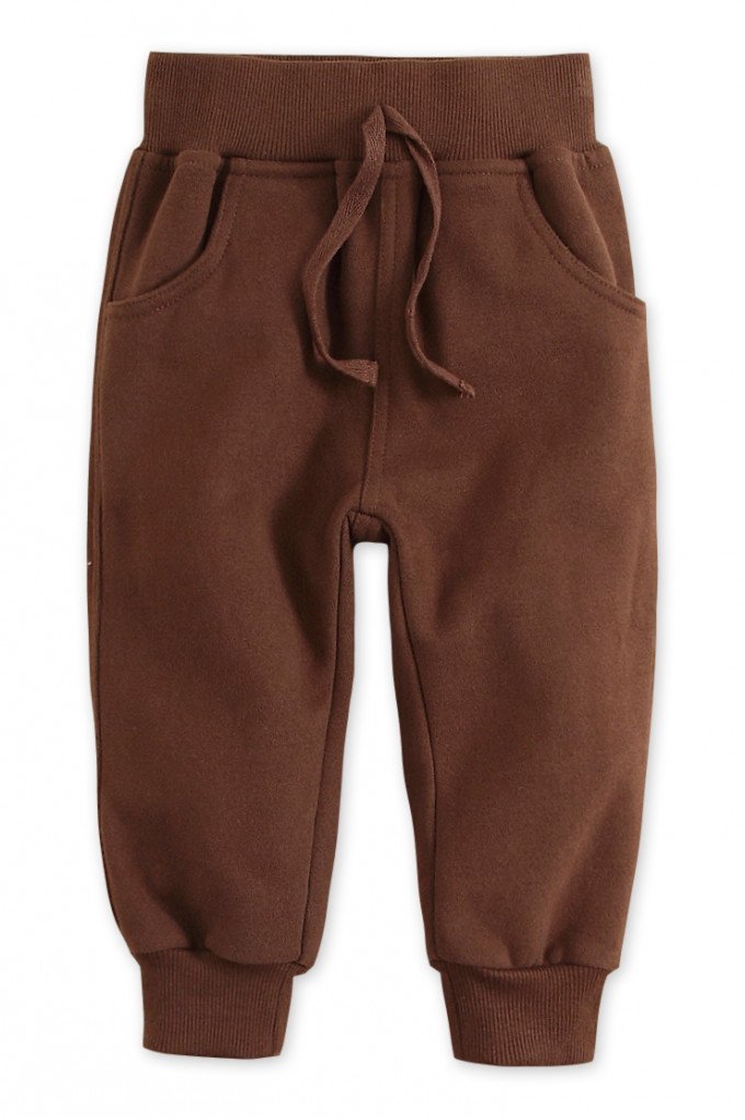 Фото - коричневі теплі спортивні штани ціна 250 грн. за штуку - Леопольд