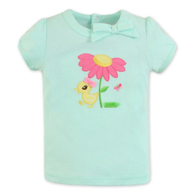 Фото - чудова футболочка для маленької принцеси ціна 135 грн. за штуку - Леопольд