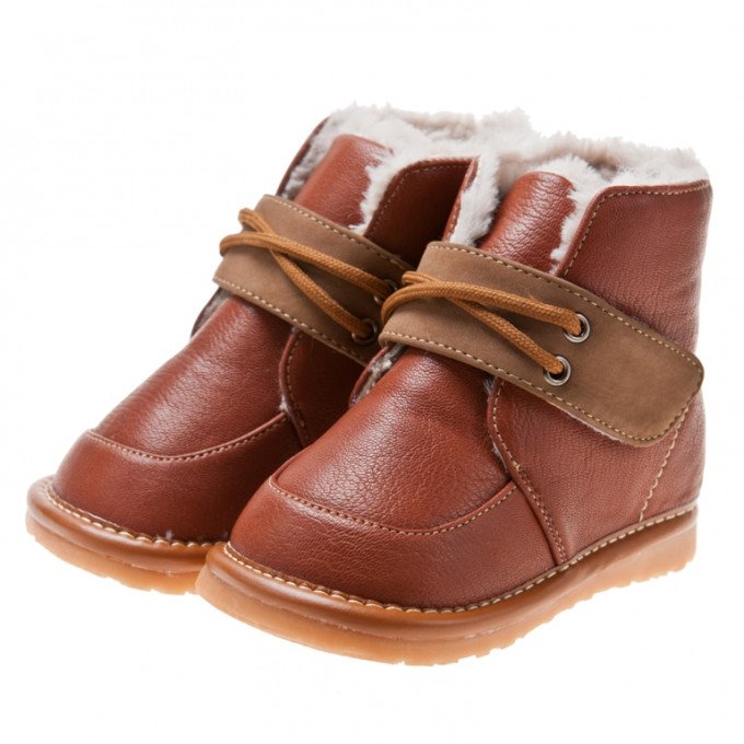 Фото - светло-коричневые демисезонные сапоги цена 423 грн. за пару - Леопольд